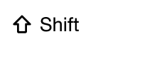 ปุ่ม Shift